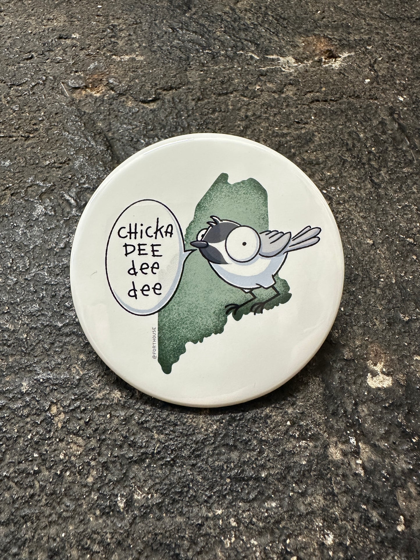 Maine Chickadee Magnet