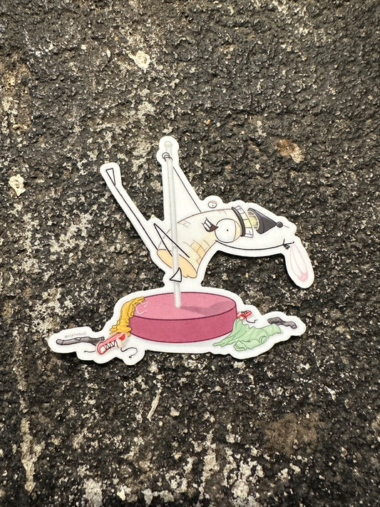 Sexy Lighthouse Stripper Sticker