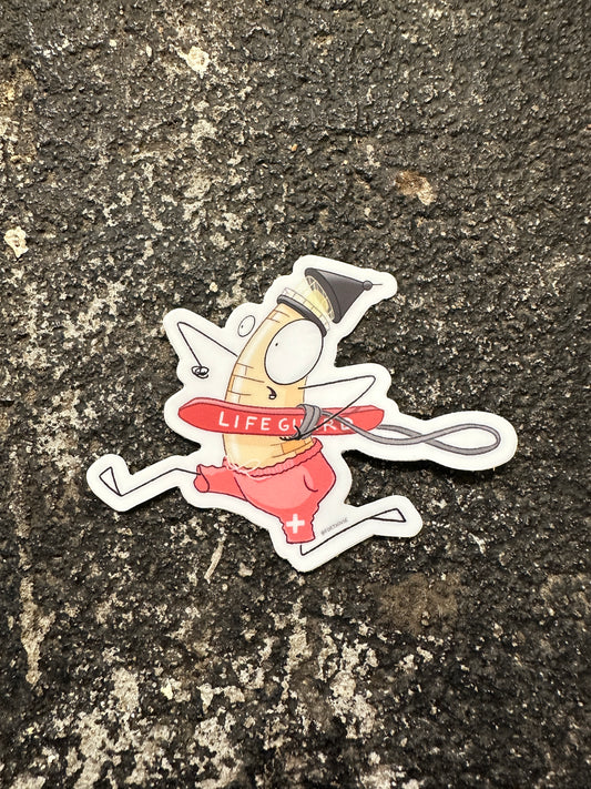 Sexy Lighthouse Lifeguard Sticker