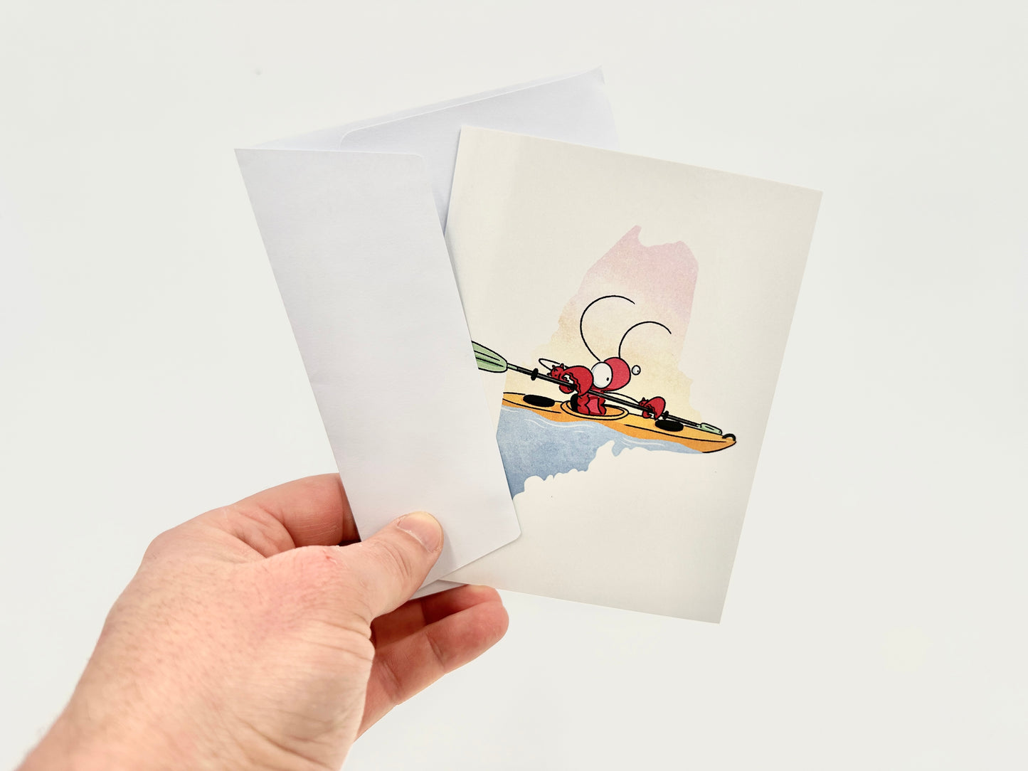 Maine Lobster Kayaking Cards