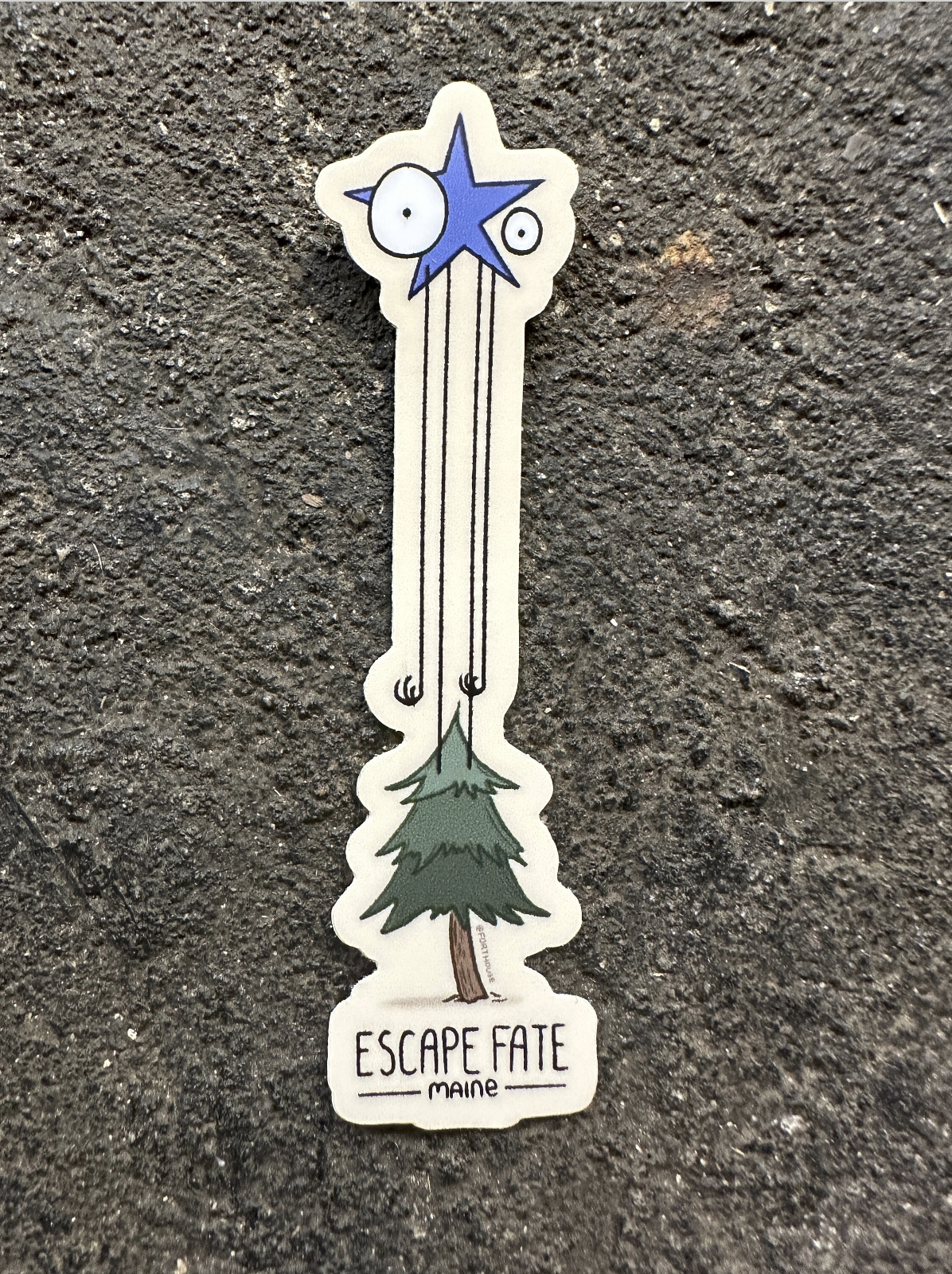 Tall Star (Escape Fate) Sticker