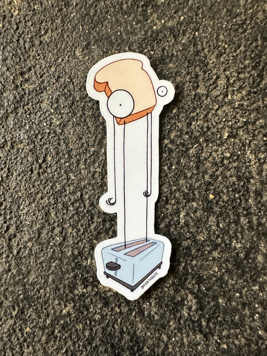 Tall Toast Sticker