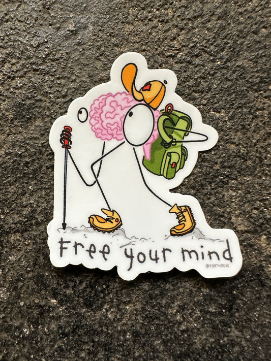 Free Your Mind Sticker