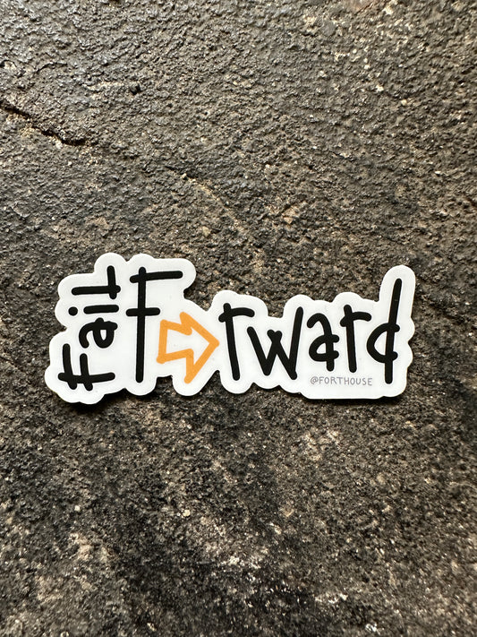 Fail Forward Sticker