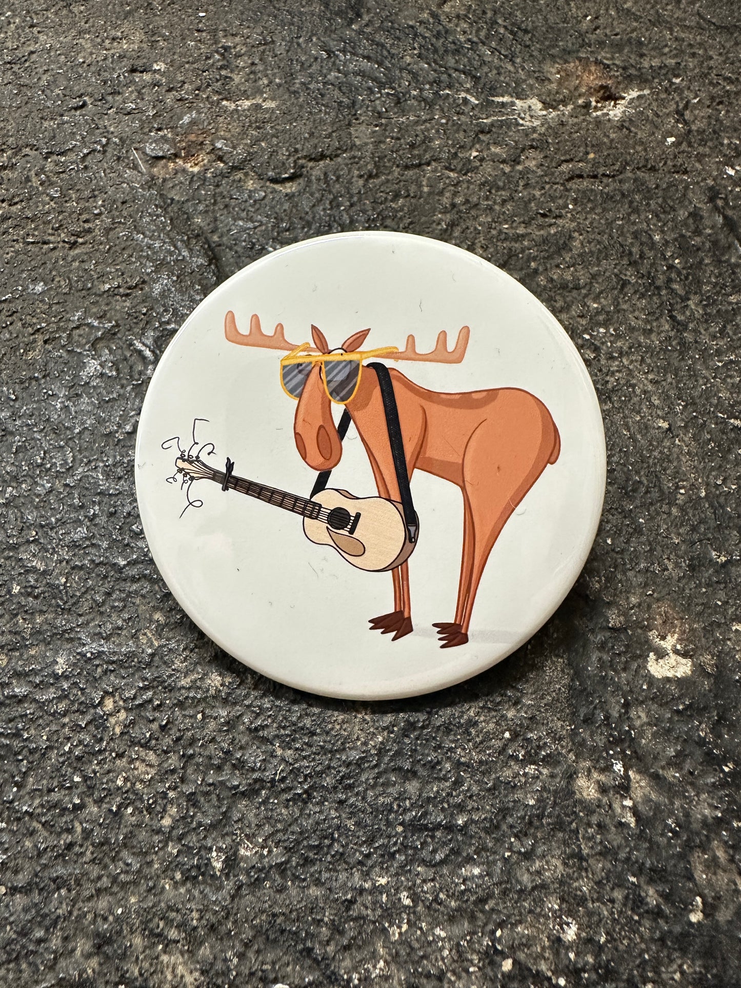 Moose Guitar Magnet