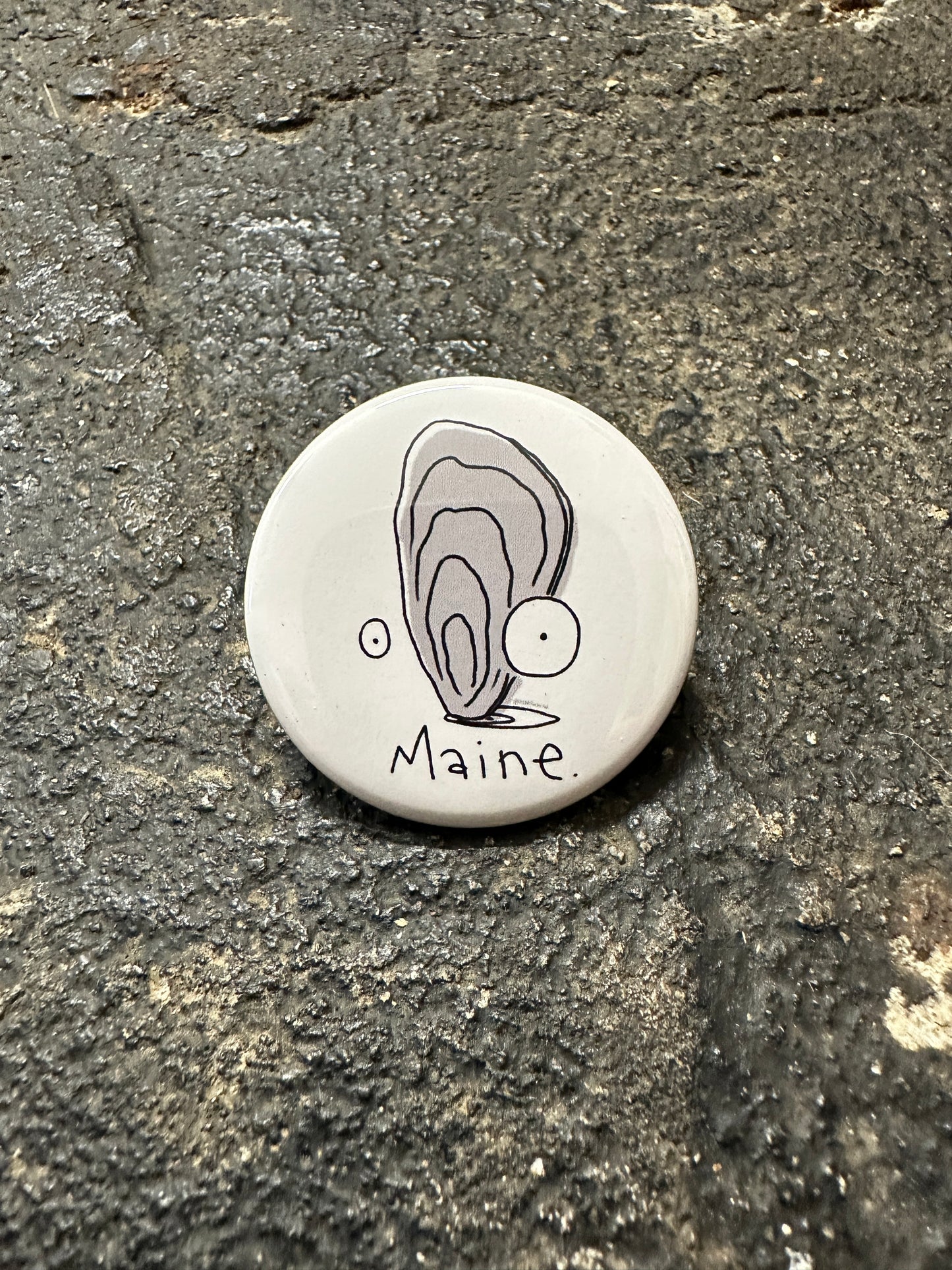 Oyster Doodle Maine Magnet