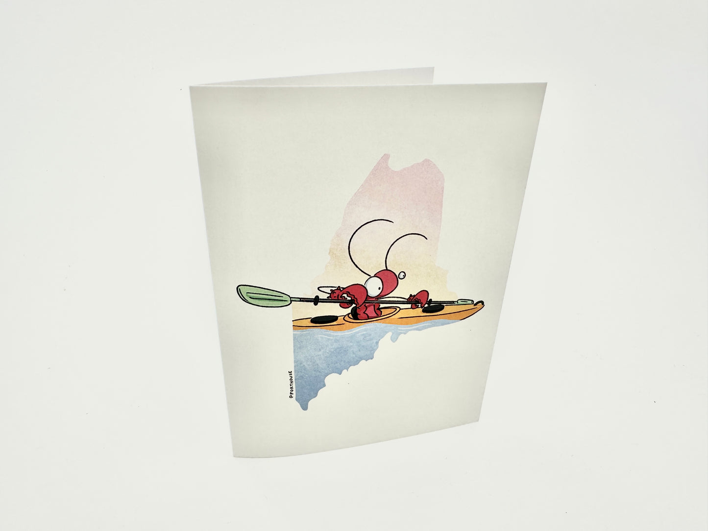 Maine Lobster Kayaking Cards