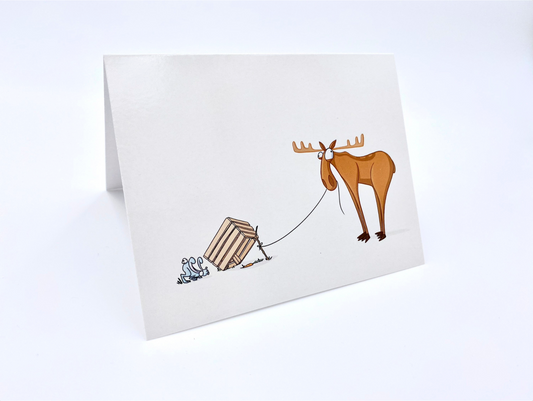 Bunny Trap Moose Cards