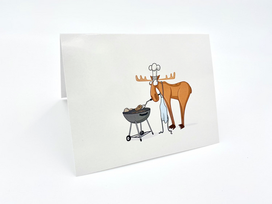 BBQ Moose Cards
