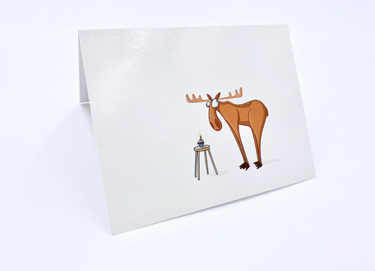 Cupcake Moose Cards (Happy Birthday!)