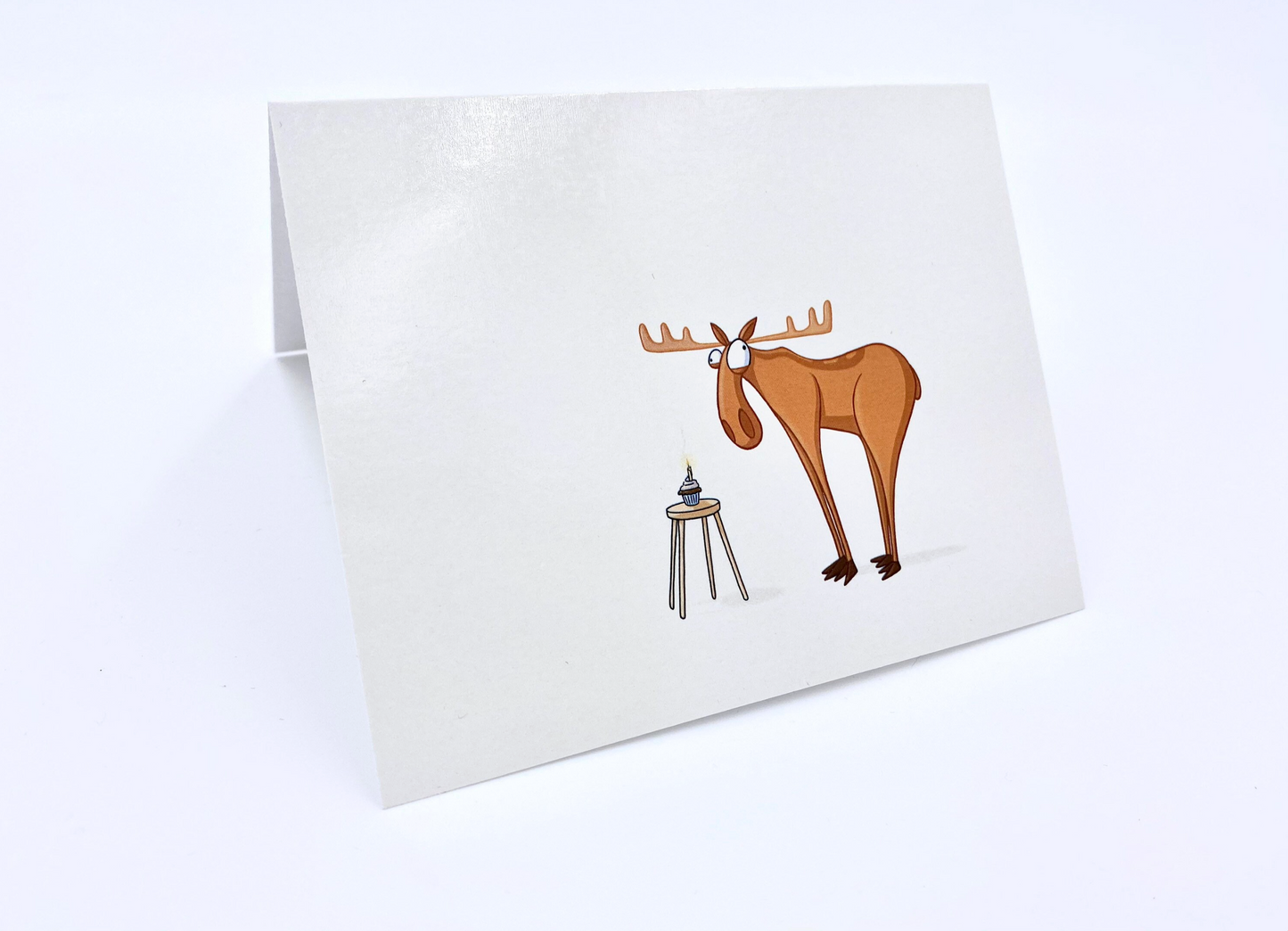 Cupcake Moose Cards (Happy Birthday!)