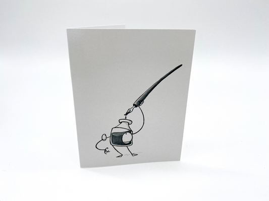 Ink and Dip Pen Cards