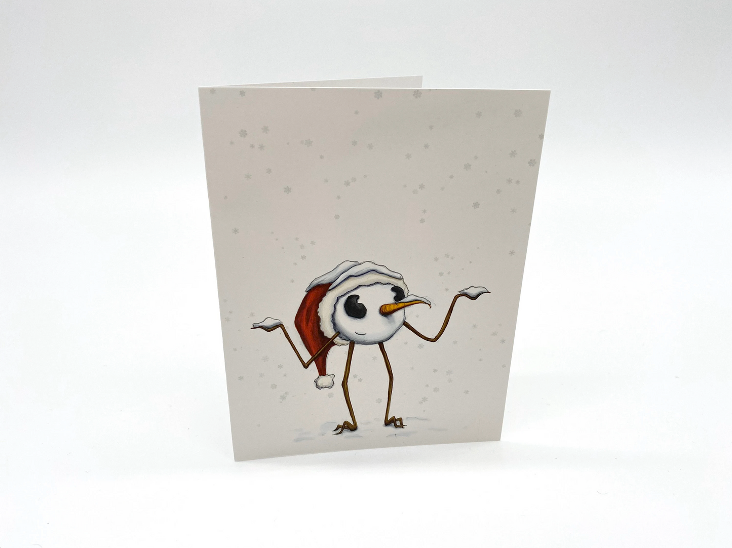 Snowball Snowing Cards