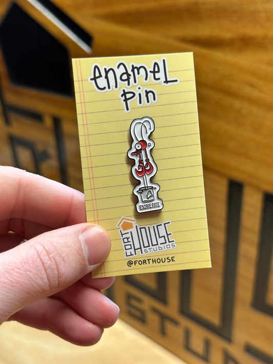 Tall Lobster - Escape Fate Enamel Pin