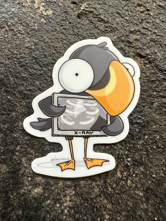 Home is Where the Heart is Puffin Sticker