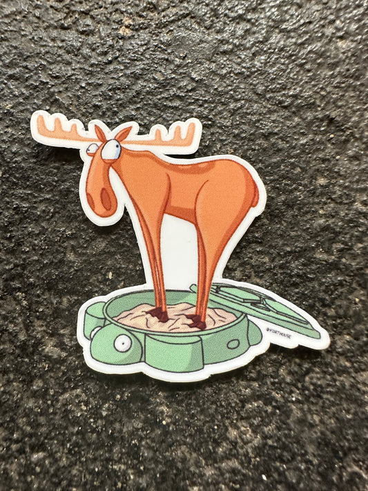 Moose Sandbox Sticker