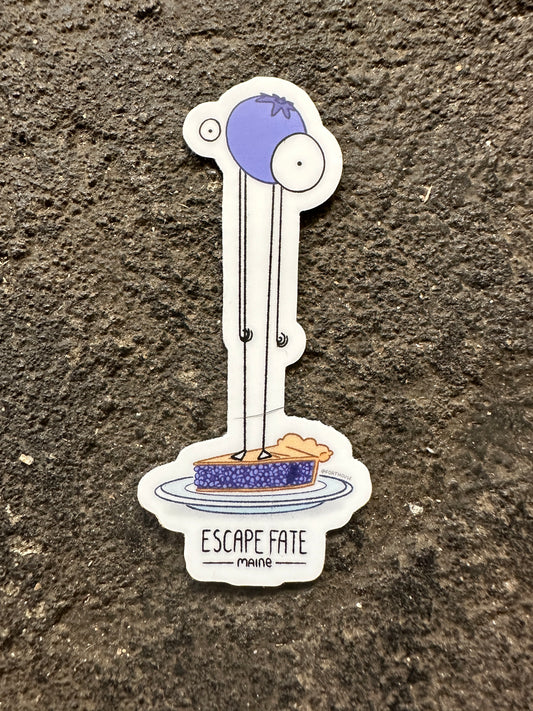 Tall Blueberry (Escape Fate) Sticker