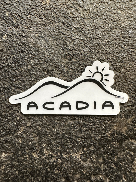 Acadia Sticker
