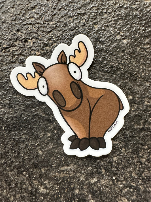 Moose Sticker