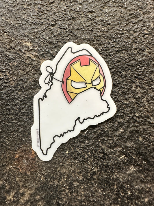 Iron Maine Sticker