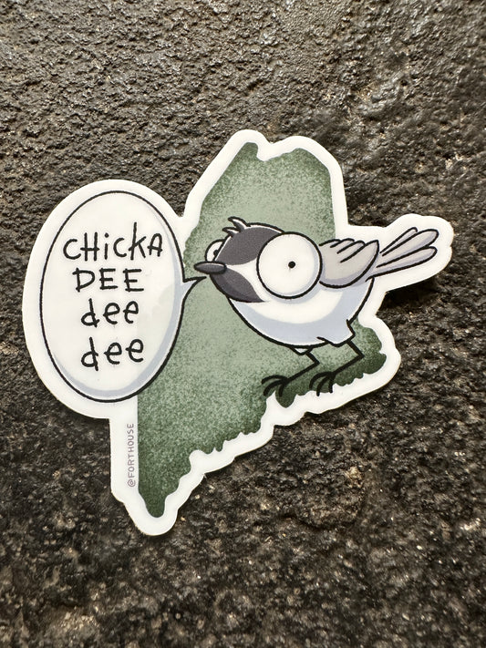 Chickadee Sticker