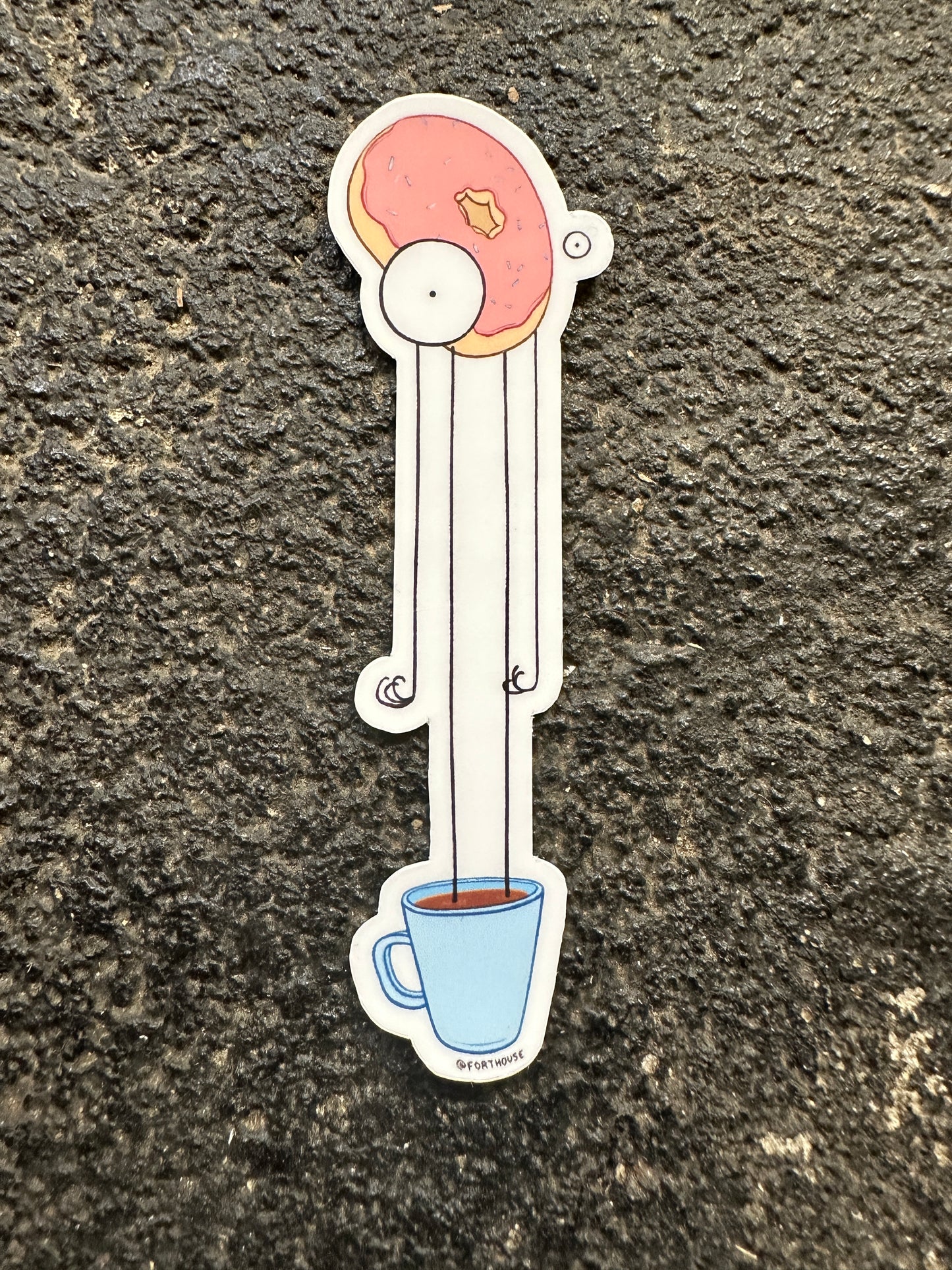 Tall Donut (Escape Fate) Sticker