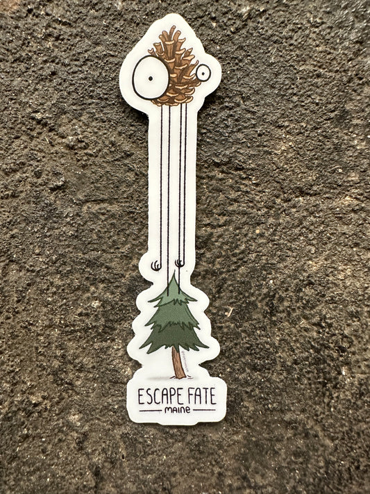 Tall Pinecone (Escape Fate) Sticker